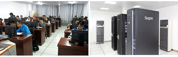 多功能教室和高性能计算机房